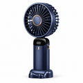Mini Ventilador Portátil Dobrável Recarregável 5 Velocidades 3 em 1