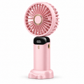 Mini Ventilador Portátil Dobrável Recarregável 5 Velocidades 3 em 1