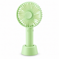 Mini Ventilador Portátil de Mão Recarregável Silencioso 3 Velocidades