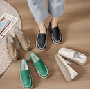 Mocassim Ortopédico Feminino de Couro | FashionEase