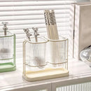 Organizador de Talheres com Cesto para Drenagem em Inox