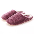 Pantufa Chinelo Unissex de Pelúcia Macia Antiderrapante para Inverno