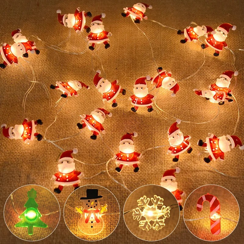 Pisca Pisca LED com Decoração Natalina | BrightBells