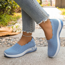 Sapato Feminino Casual Respirável com Plataforma Antiderrapante