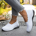 Sapato Feminino Casual Respirável com Plataforma Antiderrapante