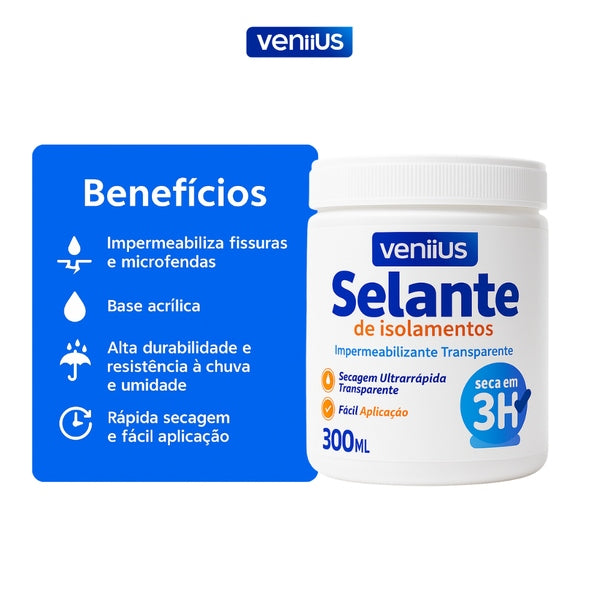 Selante Profissional para Impermeabilização de Infiltrações e Vazamentos | 20 Litros