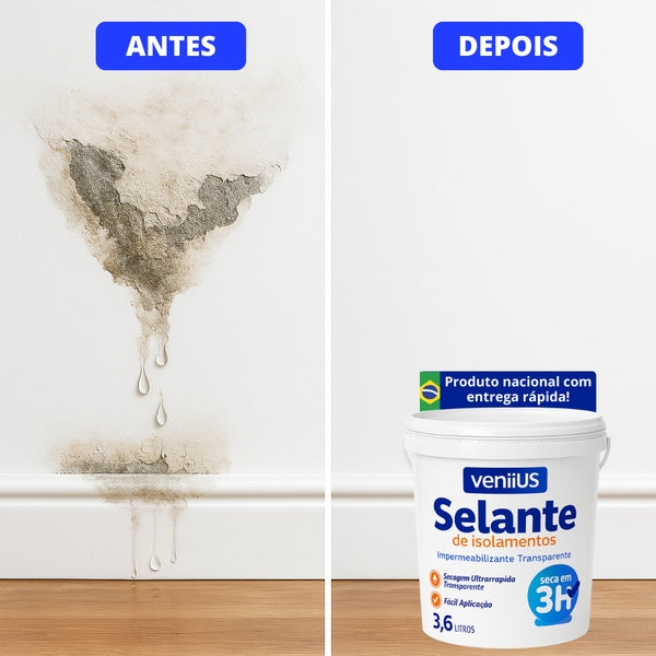 Selante Profissional para Impermeabilização de Infiltrações e Vazamentos | 20 Litros