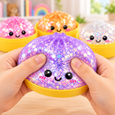 Squishy Antiestresse Infantil Macio Slow Rising - Kit 3 Unidades