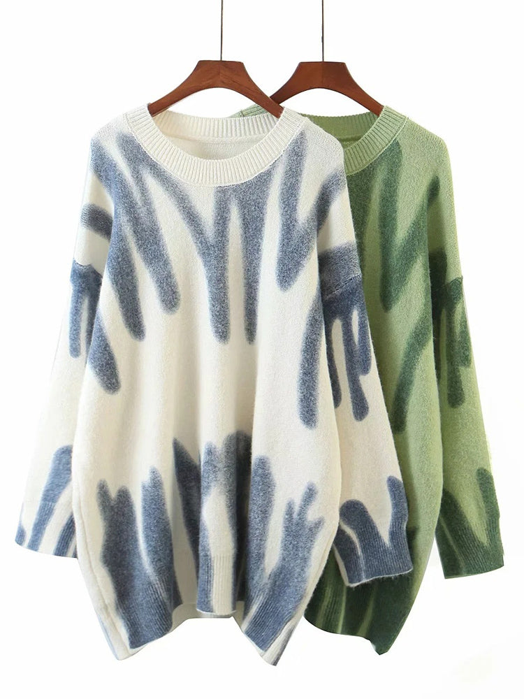 Suéter Feminino de Inverno Estampado | WinterCharm