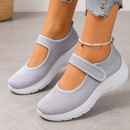 Tênis Feminino Casual com Velcro e Solado Amortecido