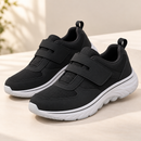 Tênis Feminino Confortável para Pés Largos com Velcro Antiderrapante para Caminhada