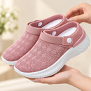 Tênis Mule Feminino em Malha Respirável com Tira Ajustável