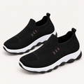 Tênis Slip On Feminino em Malha Respirável com Solado Alto