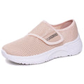 Tênis Slip On Feminino em Malha Respirável com Velcro