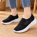 Tênis Slip On Feminino em Malha Respirável com Velcro