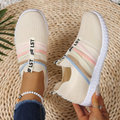 Tênis Feminino Slip On Respirável com Solado Antiderrapante