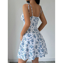 Vestido Feminino Curto Floral de Verão