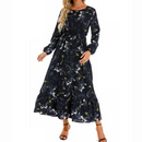 Vestido Feminino Longo Florido de Verão