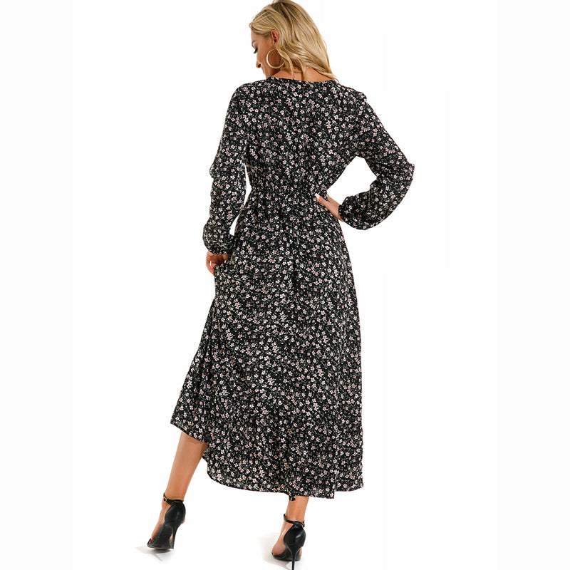 Vestido Feminino Longo Florido de Verão