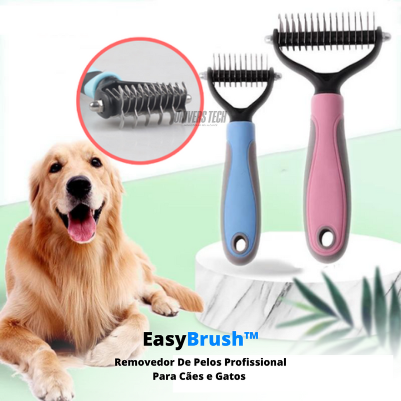 Removedor De Pelos Profissional Para Cães e Gatos | EasyBrush™