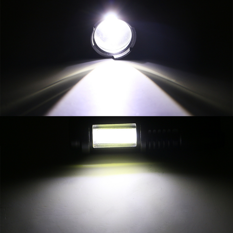 Lanterna Tática Recarregável USB | Super LED Zoom