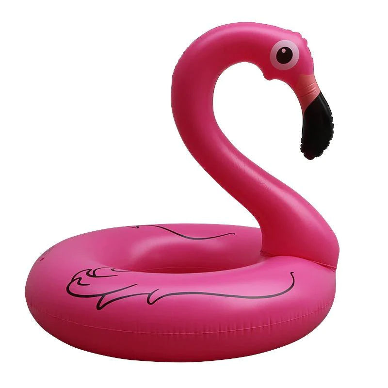 Boia Inflável Flamingo Gigante Piscina
