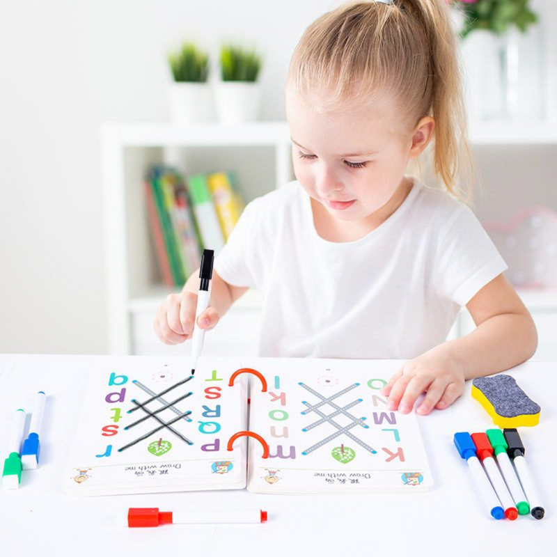 Livro Montessori Mágico Para o Desenvolvimento Da alfabetização