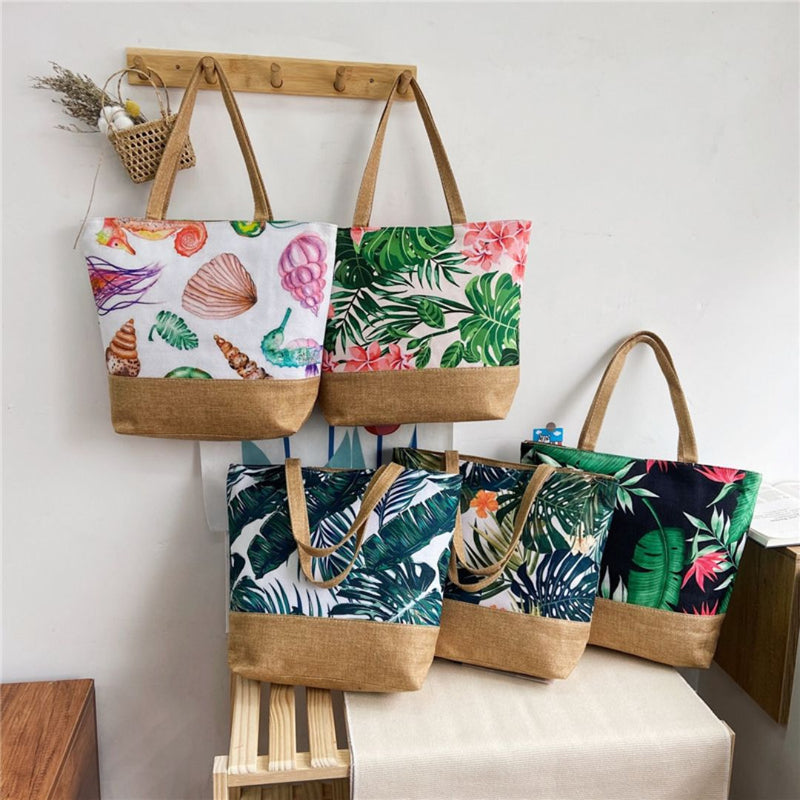 Bolsa e Nécessaire Conjunto De Praia