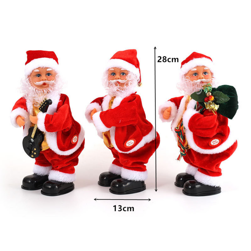 Papai Noel Dançarino Eletrônico Para Decoração De Natal