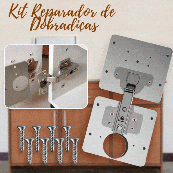 Kit Reparador de Dobradiças 3.0 | Univers Tech