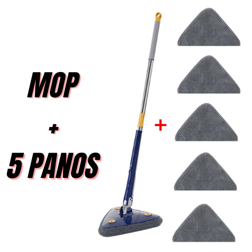Easy clean outlet mop