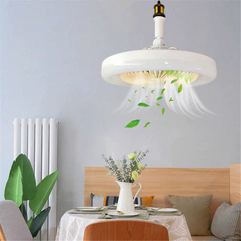 Luminária LED com Ventilador de Teto | EcoLight
